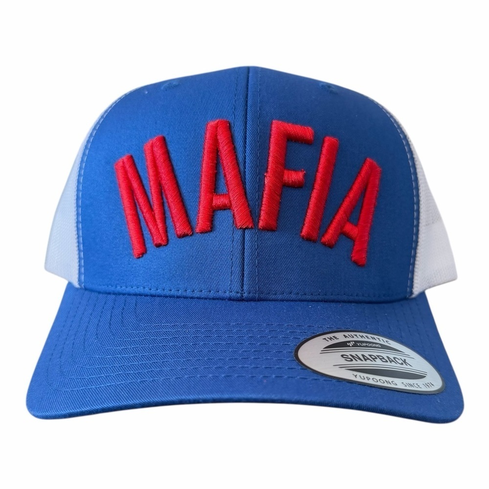 NFL BUFFALO BILLS “MAFIA” SNAPBACK TWILL TRUCKER CAP